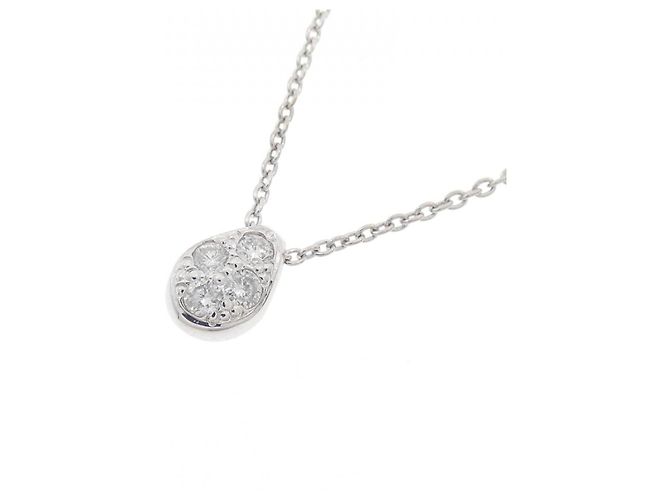 Autre Marque Collana con Diamanti Au750 Argento - vista 3
