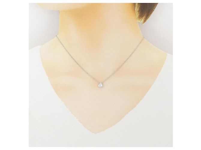 Autre Marque Collana con Diamanti Au750 Argento - vista 6