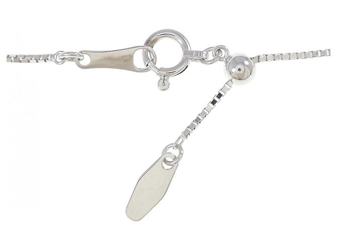 Autre Marque Collana in berillo in oro bianco Au750 Argento - vista 5