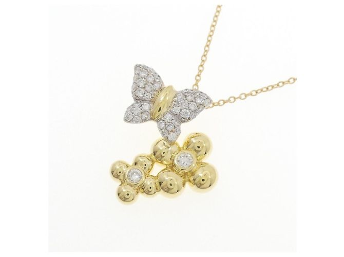 Autre Marque Collana con Diamanti Au750 D'oro - vista 3