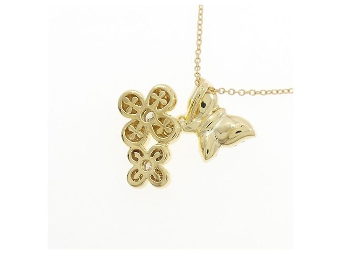 Autre Marque Collana con Diamanti Au750 D'oro - vista 4