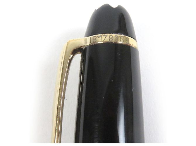 Montblanc Meisterstück 14K Füllfederhalter Schwarz - Ansicht 10