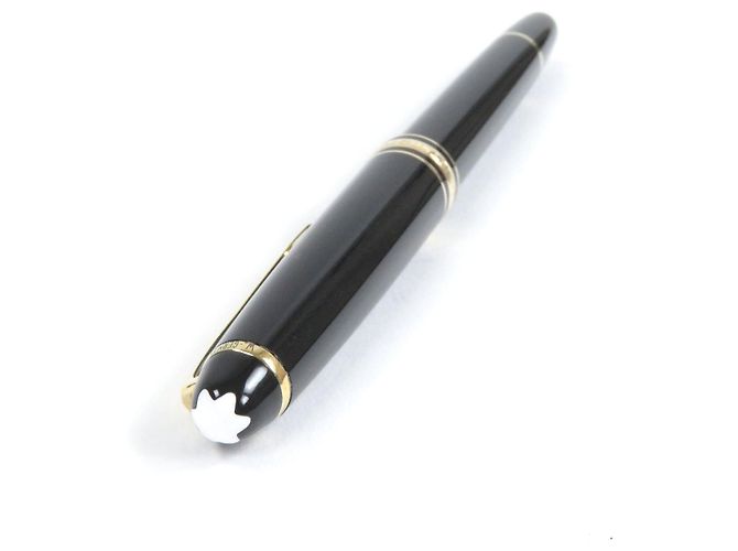 Montblanc Meisterstück 14K Füllfederhalter Schwarz - Ansicht 3