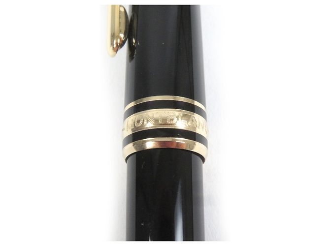Montblanc Meisterstück 14K Füllfederhalter Schwarz - Ansicht 6