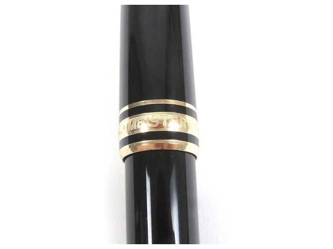 Montblanc Meisterstück 14K Füllfederhalter Schwarz - Ansicht 7