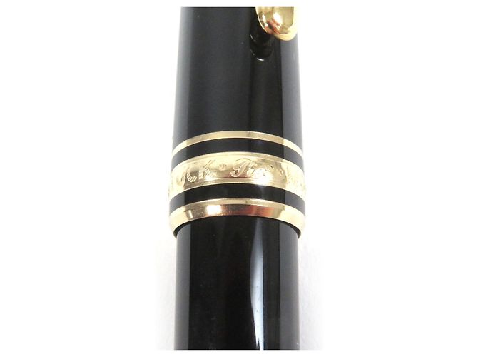 Montblanc Meisterstück 14K Füllfederhalter Schwarz - Ansicht 8