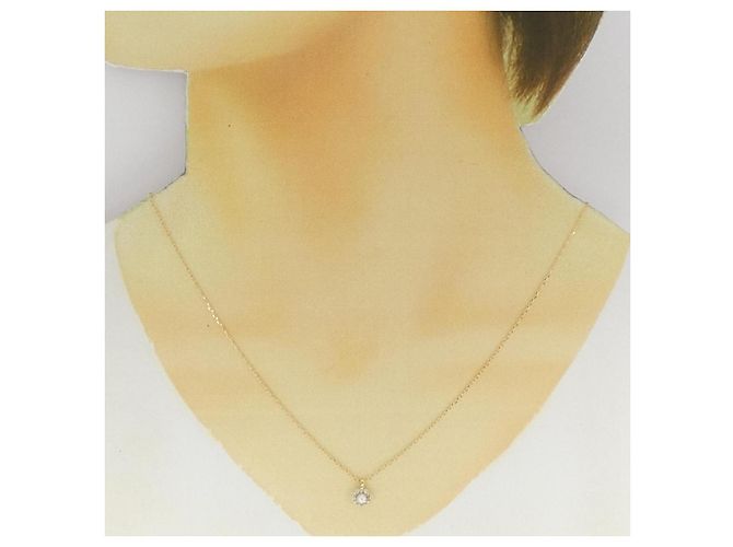Autre Marque Collana con perle Akoya e diamanti Au750 D'oro - vista 6
