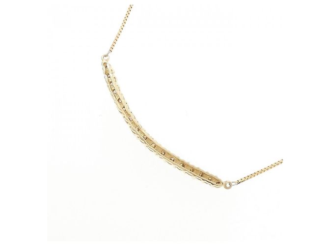 Autre Marque Collana con Diamanti Au750 D'oro - vista 4