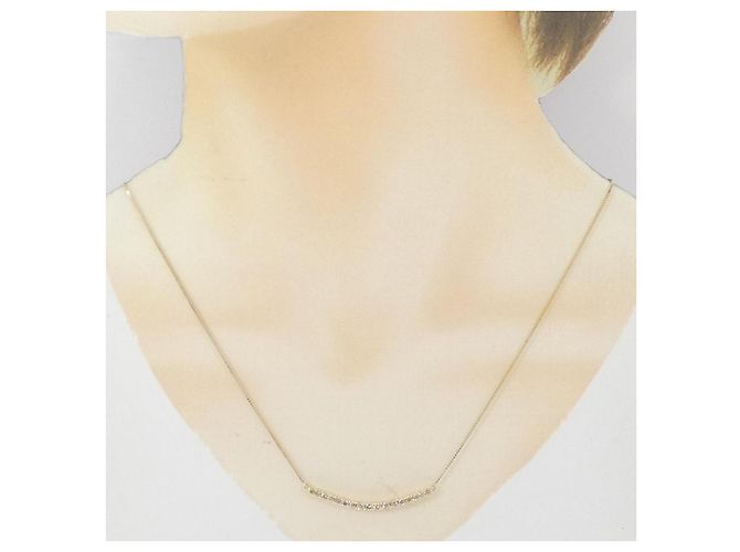 Autre Marque Collana con Diamanti Au750 D'oro - vista 6