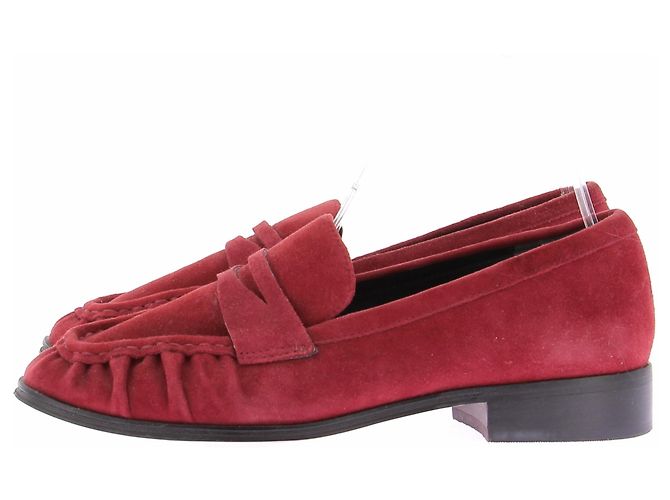 Mocasines J.Crew de ante rojo Talla 7 Roja - vista 2