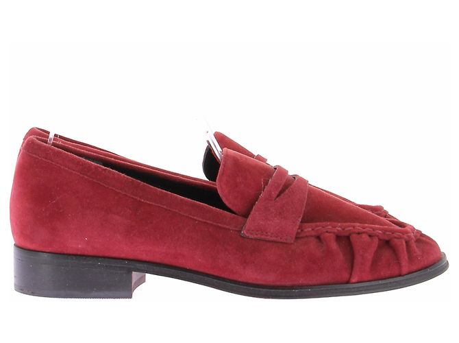 Mocasines J.Crew de ante rojo Talla 7 Roja - vista 6