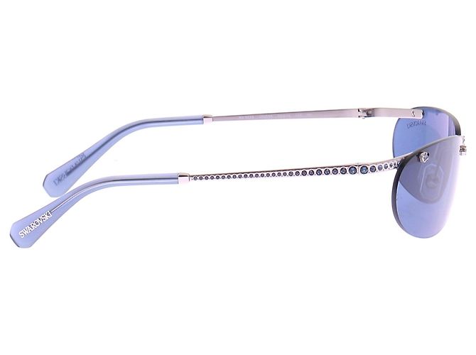 Gafas de sol Swarovski azules de metal - vista 4