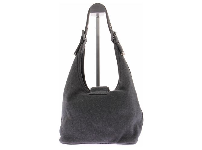Fendi Borsa "Mamma Baguette" grigia Grigio - vista 2