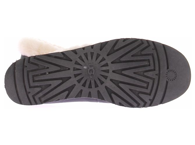 Ugg Schwarze gefütterte Ballerinas - Ansicht 5