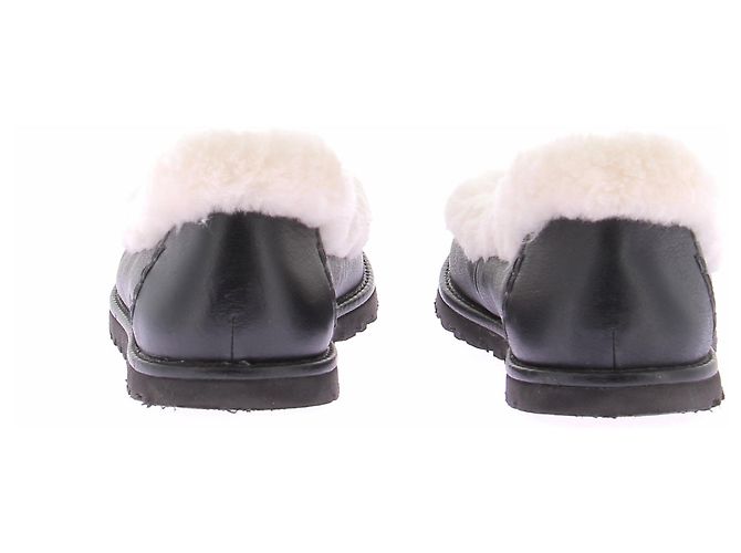 Ugg Schwarze gefütterte Ballerinas - Ansicht 7