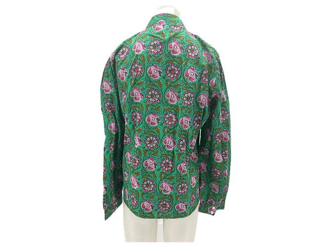 Autre Marque Camicetta stampata verde BLOOM PARIS - vista 2
