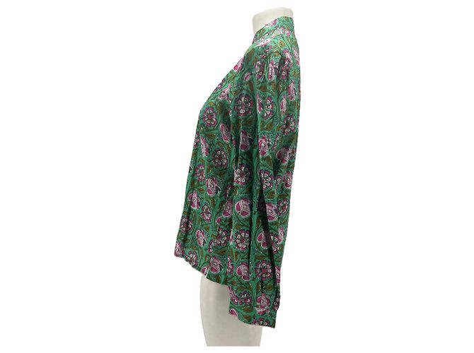 Autre Marque Camicetta stampata verde BLOOM PARIS - vista 4