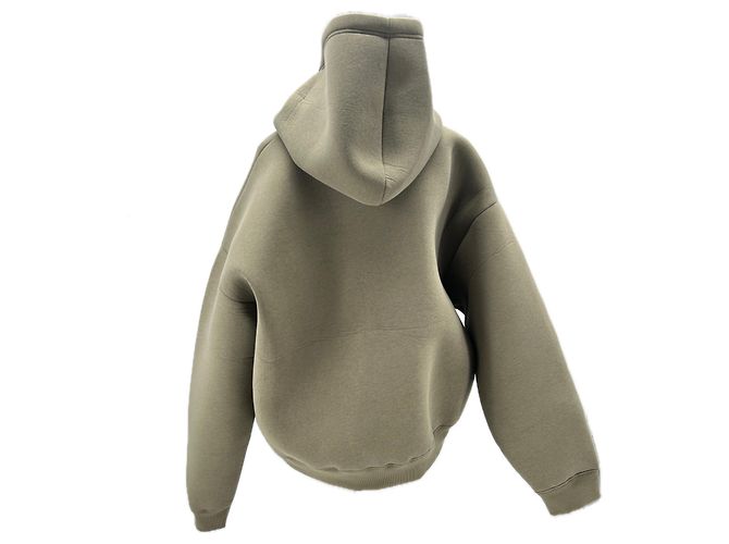 Autre Marque THE FRANKIE SHOP Pullover aus Baumwolle Khaki - Ansicht 2