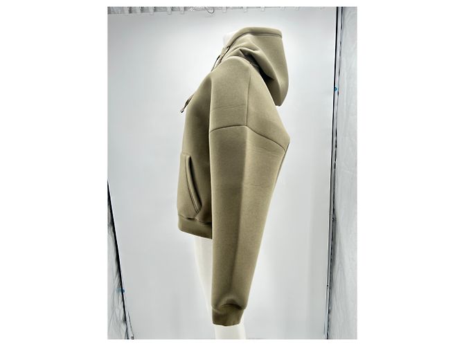 Autre Marque THE FRANKIE SHOP Pullover aus Baumwolle Khaki - Ansicht 3