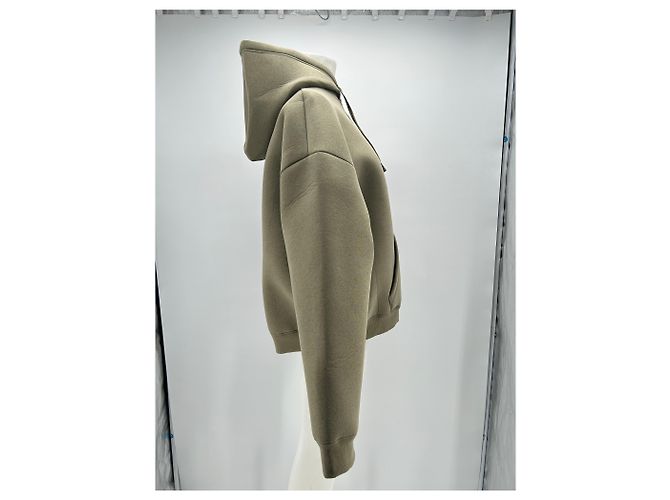 Autre Marque THE FRANKIE SHOP Pullover aus Baumwolle Khaki - Ansicht 4