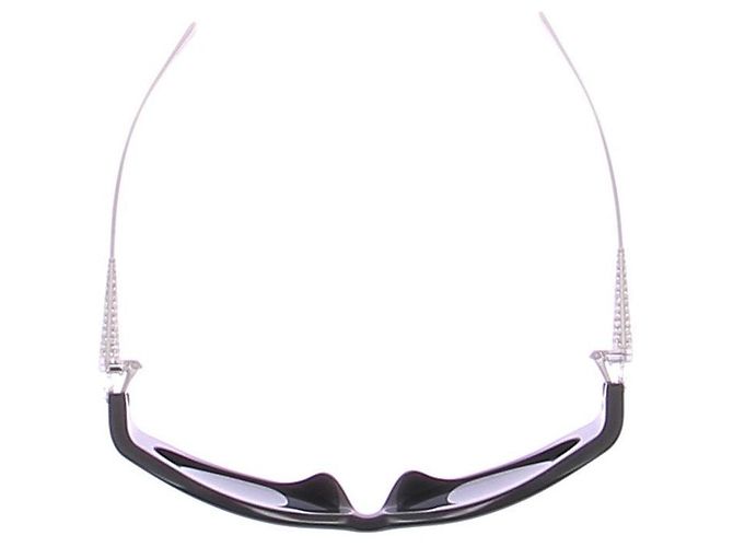 Swarovski Gafas de sol negras con strass Negro - vista 6