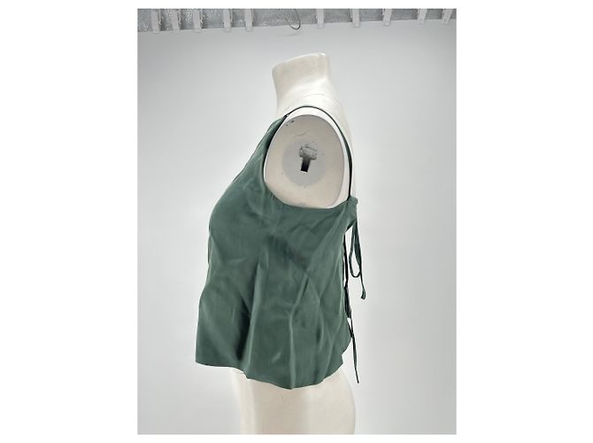 Autre Marque LVIR Grünes Oberteil aus Polyester Größe S Khaki - Ansicht 3