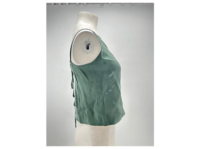 Autre Marque LVIR Grünes Oberteil aus Polyester Größe S Khaki - Ansicht 4
