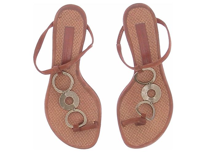 Donna Karan Sandali con tacco marroni Marrone - vista 4