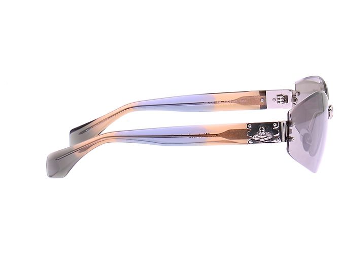 Occhiali da sole bicolore Vivienne Westwood viola Porpora - vista 4