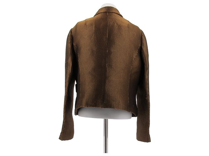 Blazer oro e nero John Galliano D'oro - vista 2