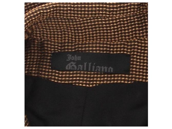 Blazer oro e nero John Galliano D'oro - vista 5