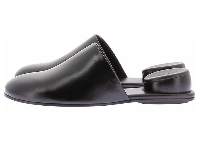 Autre Marque CORDERA Mules aus schwarzem Leder Größe 38 - Ansicht 2