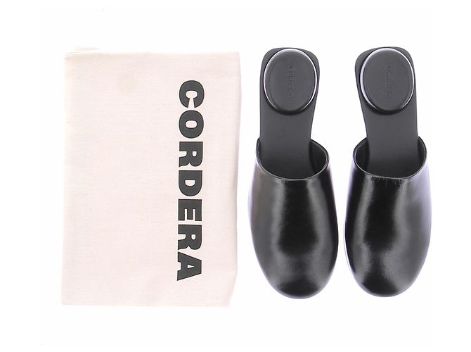 Autre Marque CORDERA Mules aus schwarzem Leder Größe 38 - Ansicht 7