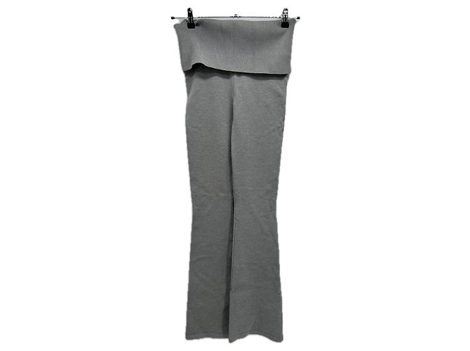 Autre Marque Pantalones grises GIMAGUAS de viscosa M - vista 2