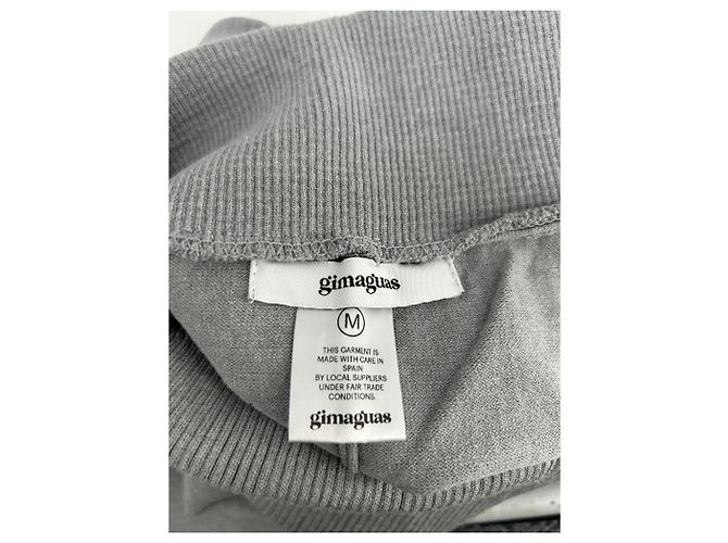 Autre Marque Pantalones grises GIMAGUAS de viscosa M - vista 3