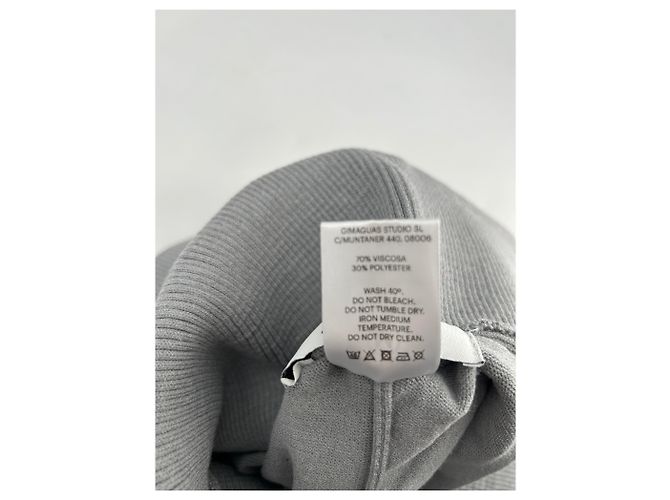 Autre Marque Pantalones grises GIMAGUAS de viscosa M - vista 4