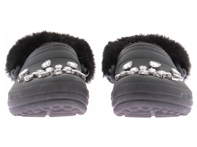 Mule nere con strass Crocs x Simone Rocha Nero - vista 4