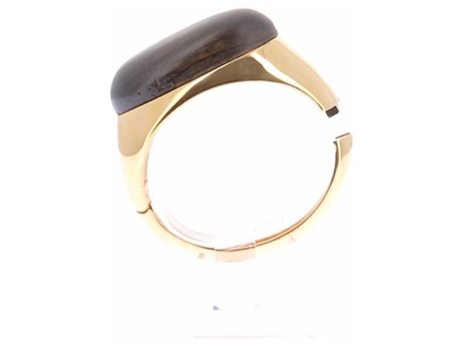 Saint Laurent Bracciale rigido dorato D'oro - vista 2