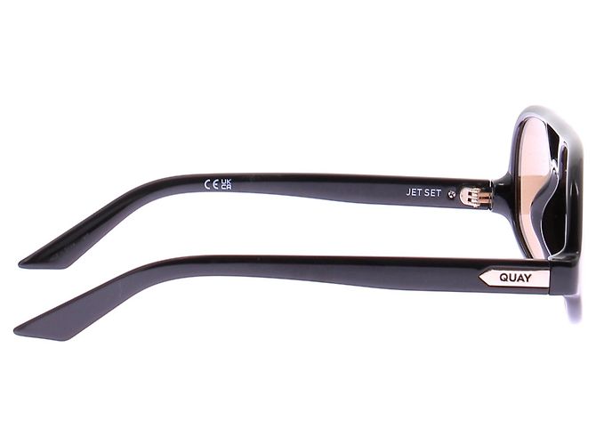 Autre Marque Gafas de sol QUAY Black Solar negras Negro - vista 4