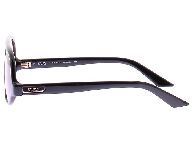 Autre Marque Gafas de sol QUAY Black Solar negras Negro - vista 5