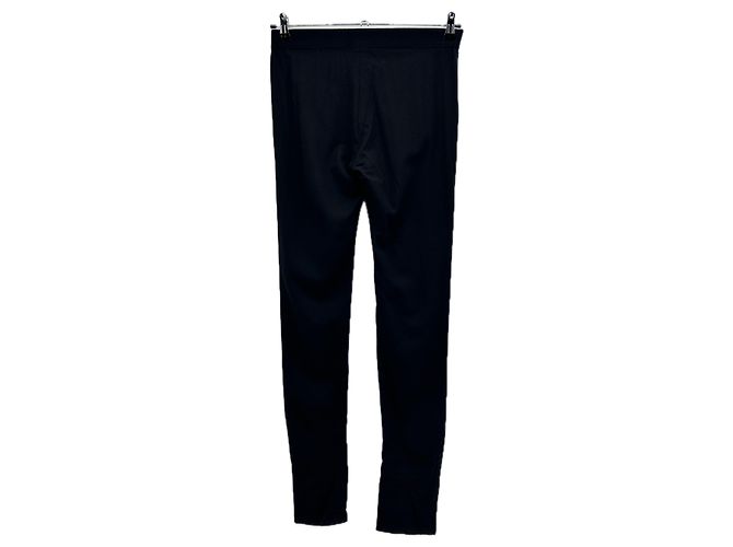 Leggings negros de algodón Ann Demeulemeester - vista 2
