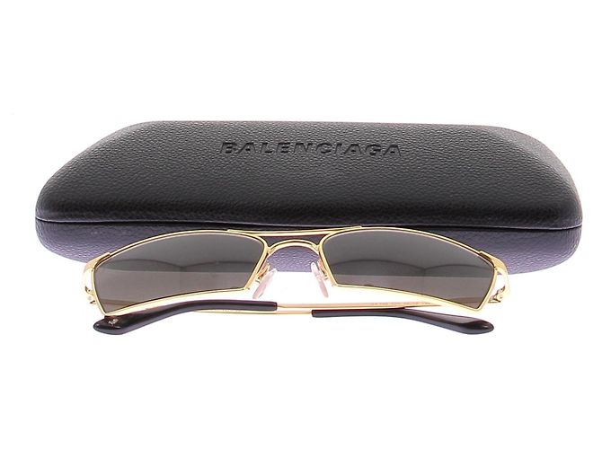 Gafas de sol Balenciaga doradas Dorado - vista 6