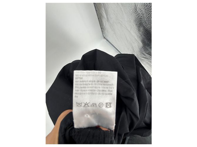 Vestido negro con espalda descubierta de algodón Alaïa - vista 4