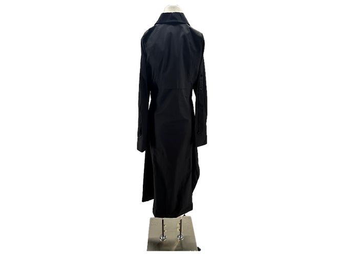 Vestido maxi negro Sportmax de algodón - vista 2