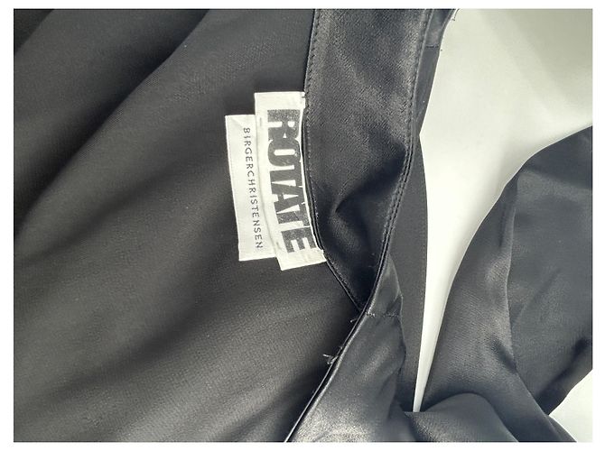 Rotate Maxikleid Schwarz Viscose Größe 40 - Ansicht 5