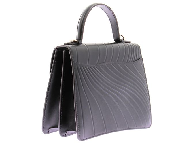 Borsa a mano Cartier in pelle nera Nero - vista 4