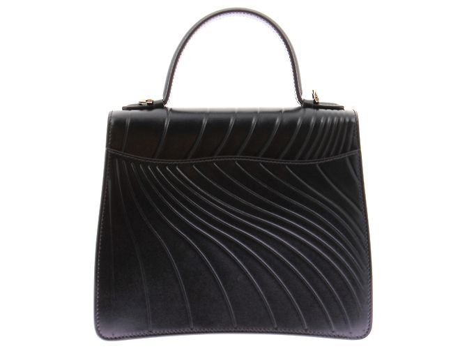 Borsa a mano Cartier in pelle nera Nero - vista 5