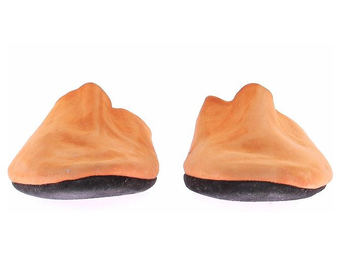 Charvet Pantofole in scamosciato arancione - vista 4