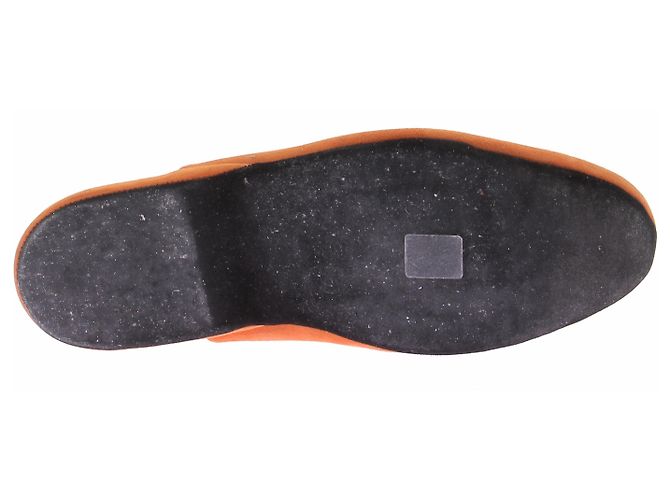 Charvet Pantofole in scamosciato arancione - vista 6