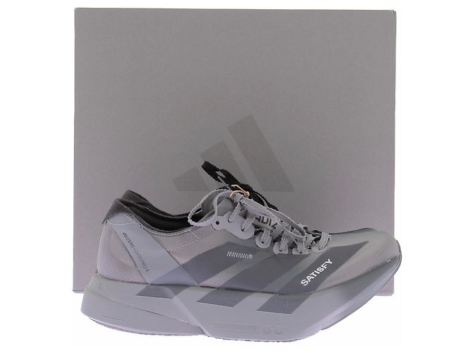 Autre Marque Adidas Adizero Adios Pro 4 Sneaker Grau Polyester Größe 38 - Ansicht 8